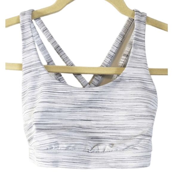 LULULEMON ATHLETICA Energy Bra 'Medium Support, B-C Cup Size 4 - Picture 4 of 5